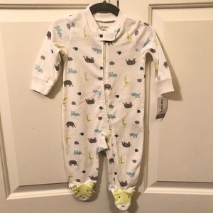 Carter’s 6m Animal Print Sleep And Play